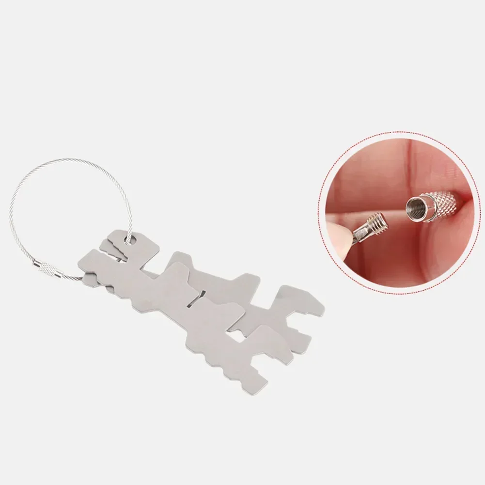 Zewnętrzny stojak na kuchenkę na alkohol Tytanowy ultralekki stojak krzyżowy Kuchenka kempingowa na zewnątrz Stojak krzyżowy Podstawa palnika Naczynia kuchenne piknikowe