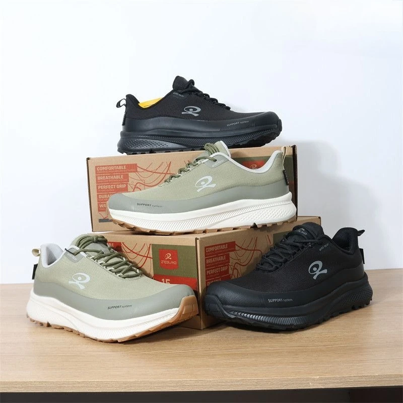 

Original Brand Comfortable Wide Feet Walking Jogging Shoe Designer Anti Slip Mountain Climbing Footwear Hot Sale Trekking Sneake