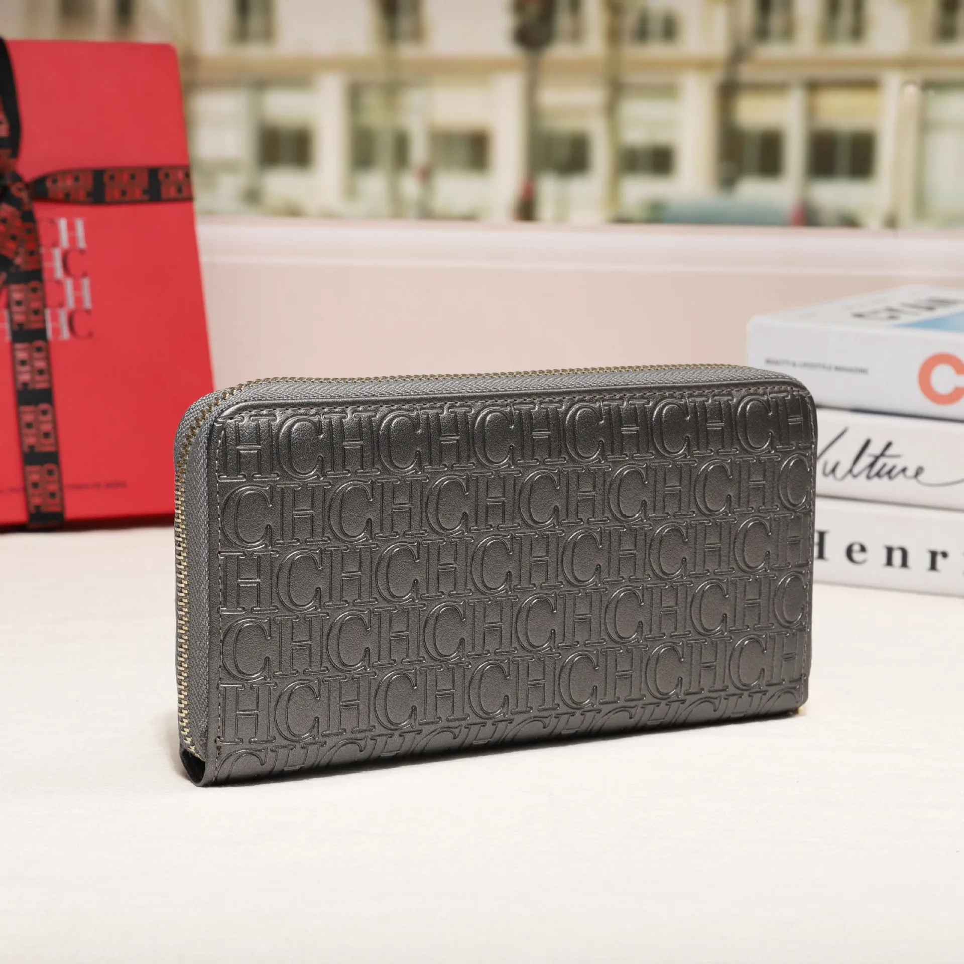 Kurze Geldbörse für Damen, Mini-Geldbörse, Buchstaben-Design, kleiner Kartenhalter, Geldklammer, kompakte Größe, ideal für Tasche oder kleine Tasche