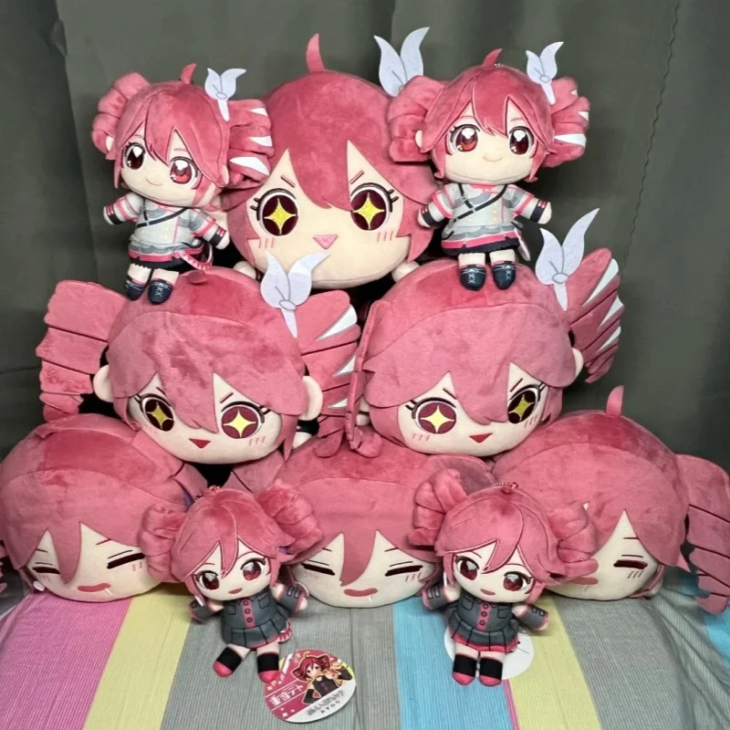 ของแท้ใหม่ Kasane Teto Plush อุปกรณ์ต่อพ่วงน่ารัก Vtuber Dress-Up ตุ๊กตา Plush ตุ๊กตาสําหรับสะสมของขวัญอะนิเมะของเล่นของขวัญที่กําหนดเอง