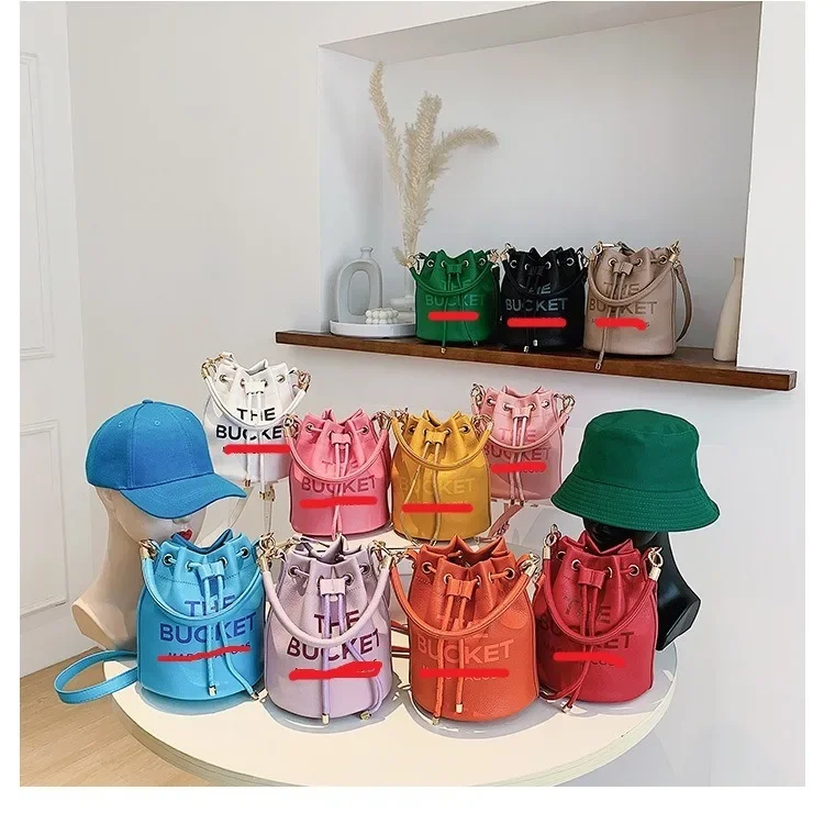 Trendy Bucket Bag Fashion Casual Popular Handheld Letter Shoulder Luxury Coach Women Handbags Side Bag for Ladies