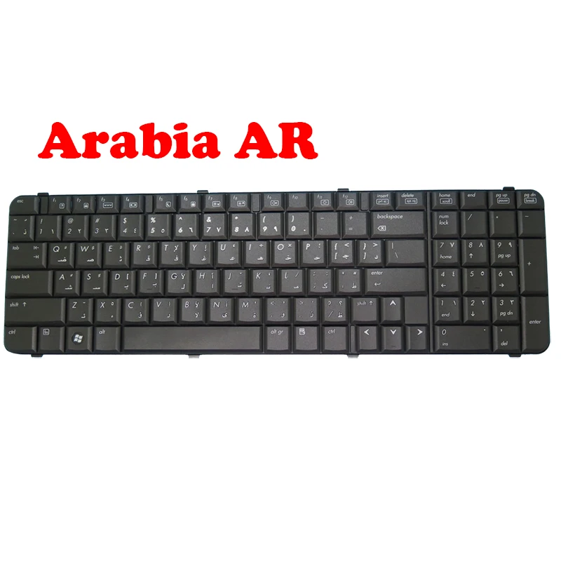 Laptop Keyboard For HP 6830S Black 466200-151 466200-171 490327-151 490327-171 Saudi Arabia AR/Greece GK