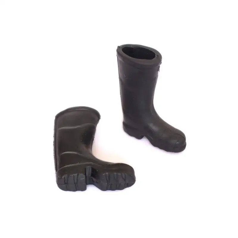 

1/12 Dollhouse Furniture Miniature Rubber Rain Boots Home Garden Yard Accs