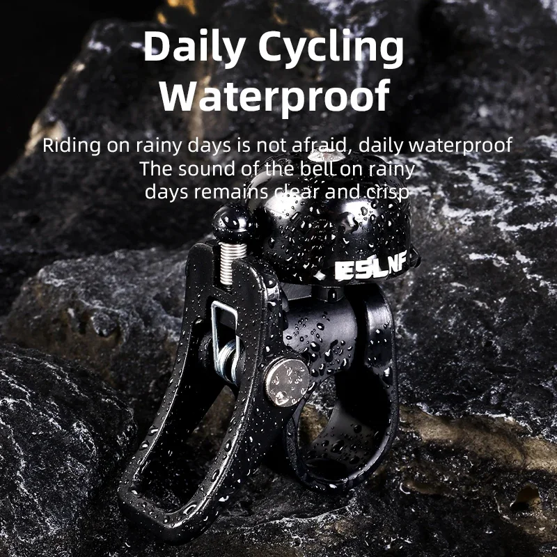 ESLNF دائم دراجة جرس الطريق الدراجة الجبلية العالمي ركوب السلامة تحذير جرس عالية ديسيبل دراجة جرس دراجة الملحقات