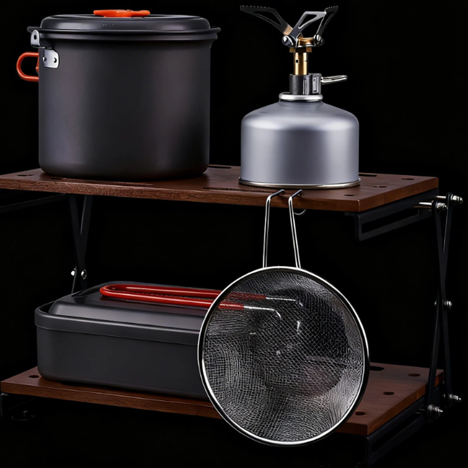 

Sierra Cup Colander Stainless Steel Camping Mini Colander Strainer with Handle Filter Screen for Sierra Cup