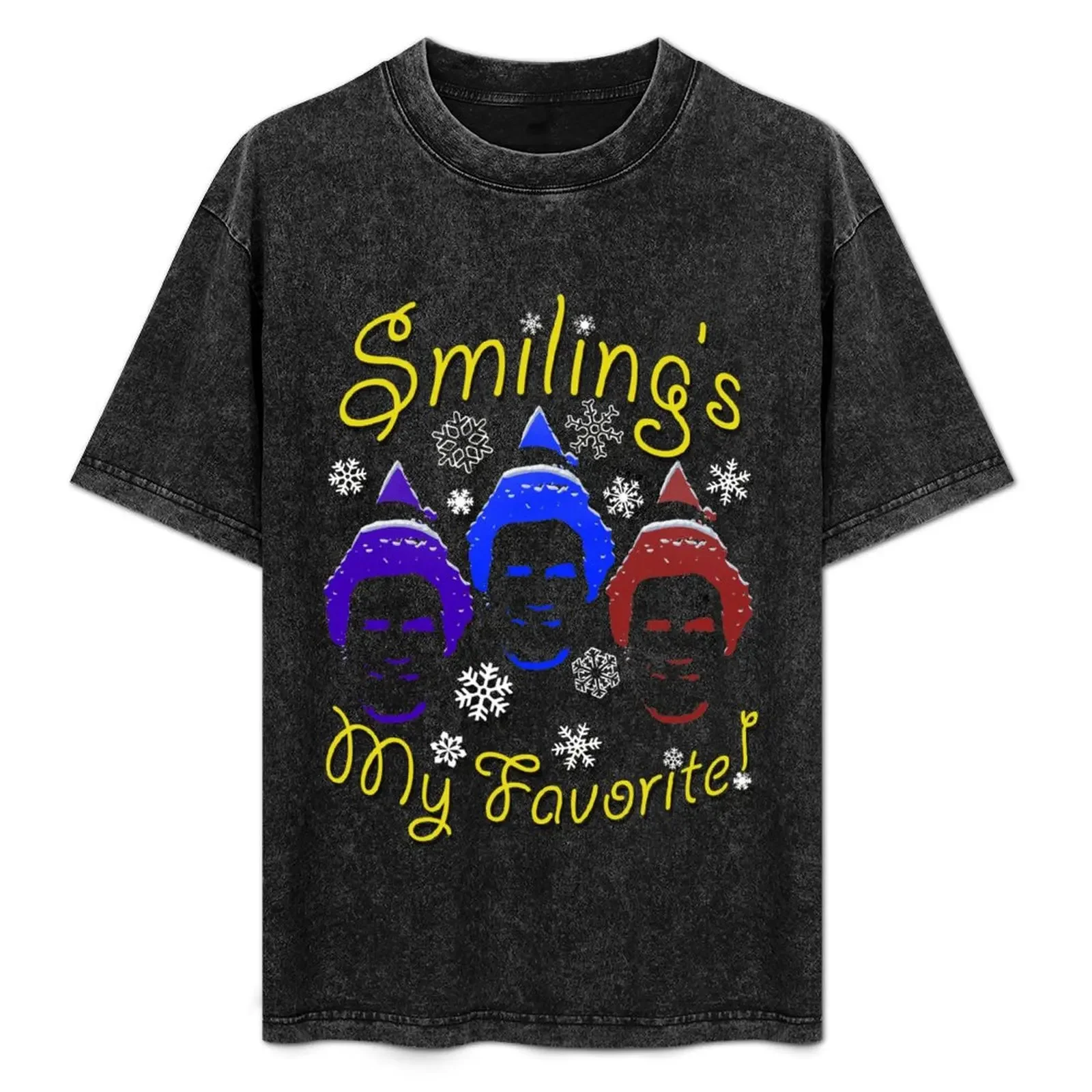 

Smiling Buddy T-Shirt customizeds cute tops oversized t shirt clothes for men