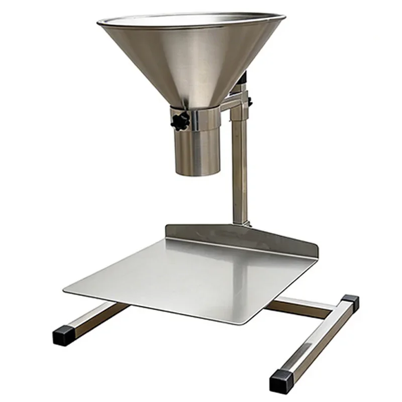 Stainless Steel Large-Diameter Vacuum Bag Oil-Resistant Dispenser with Stand and Filling Funnel—The Ultimate Food Packaging Tool