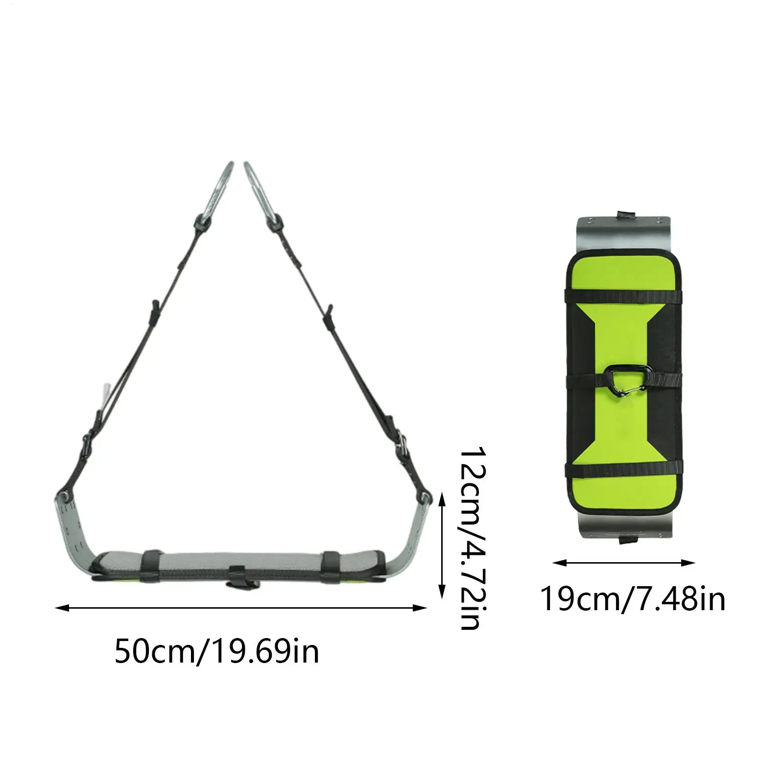 Arnés de escalada cómodo ajustable cinturón de escalada accesorios de montañismo para acampar servicio de liniero usuarios en el hogar andamio