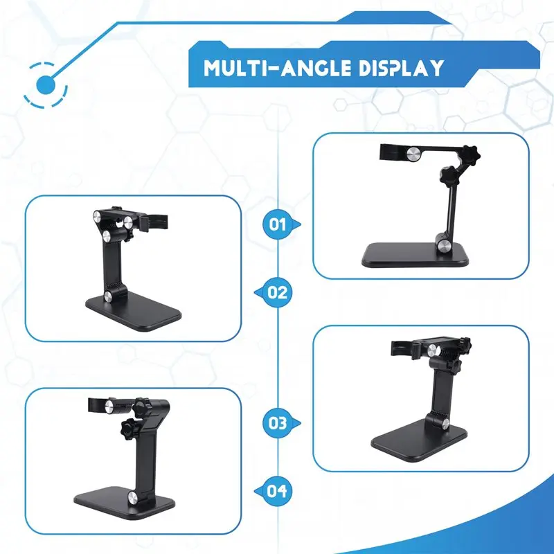 ABBG-Foldable And Adjustable Angle Stand For Wifi Digital Microscope Usb Electronic Magnifier Glass