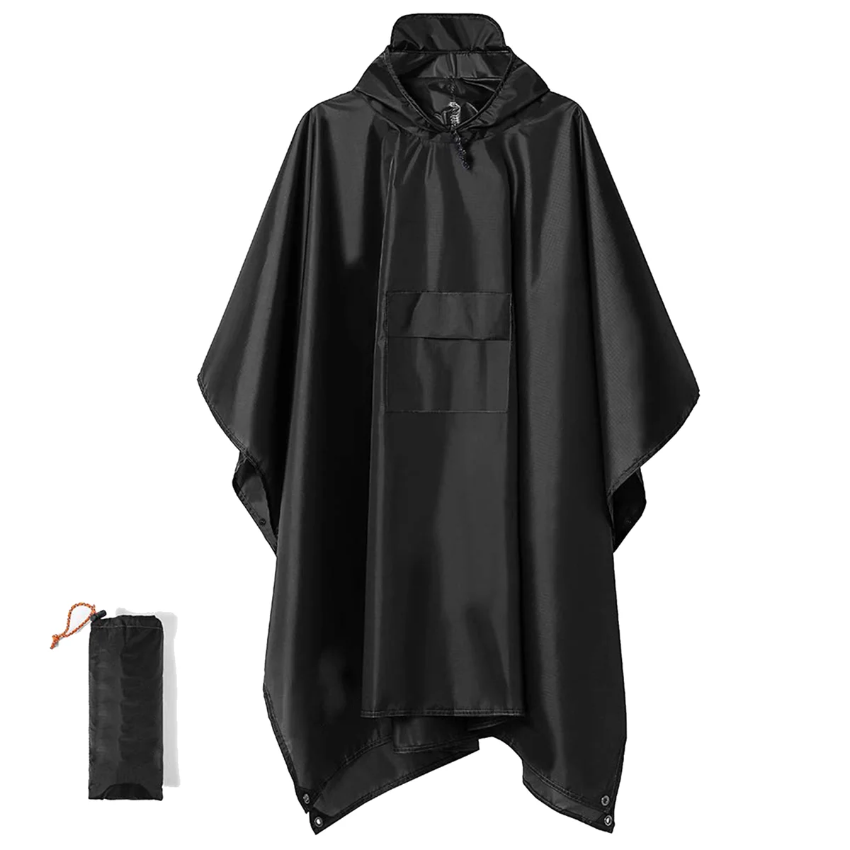 3 in 1 Outdoor Waterproof Raincoat Rain Coat Men Raincoat Women Awning From the Rain Motorcycle Rain Poncho Picnic Mat