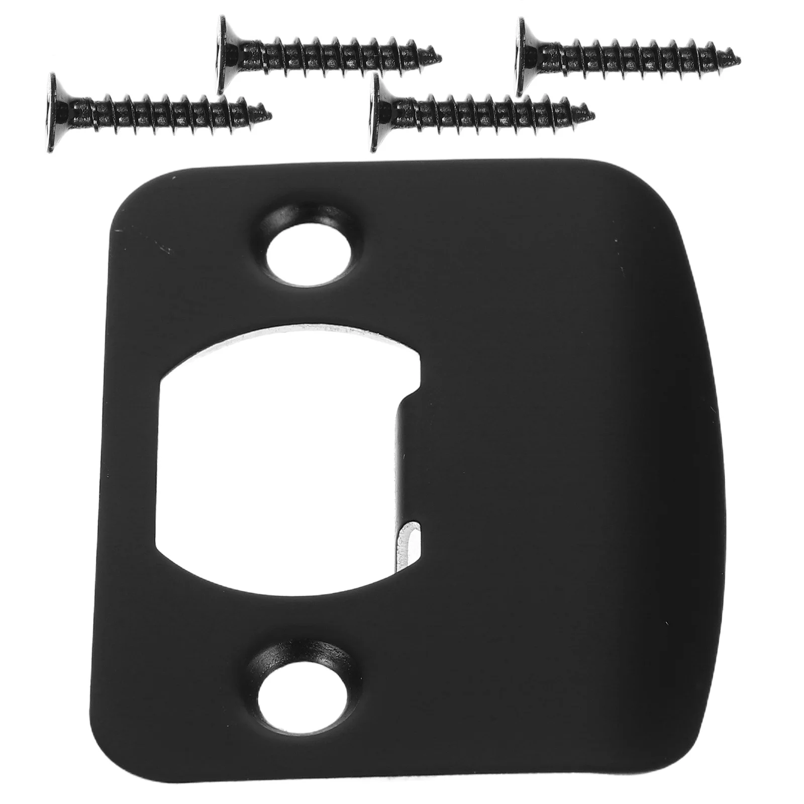 

Door Lock Accessories Latch Plate Guard Cover Strike Screw Metal Plates Thickened Interior Door Hardware Durability Security