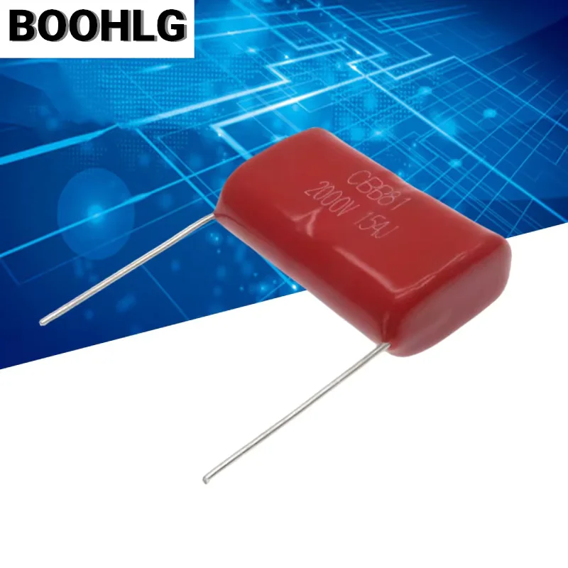 

100 штук конденсаторов CBB81 2KV 154J 0.15UF 150NF с шагом 30 мм, высоковольтные электронные компоненты для схем