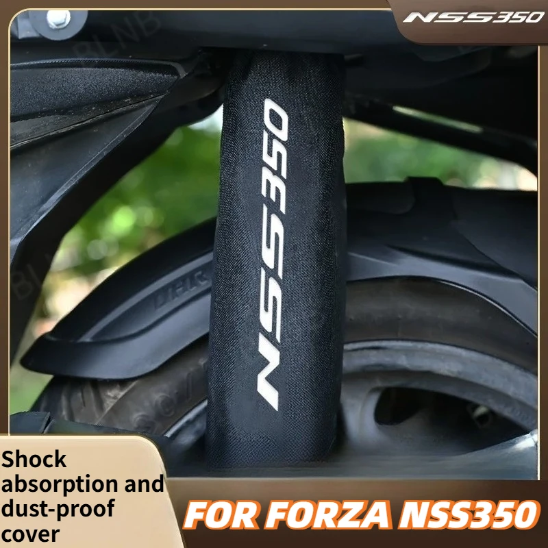 Motorcycle Shock Absorber Dust Cover Suspension Protective Sleeve For HONDA  FORZA NSS350 Shockproof Dust‑proof Guard