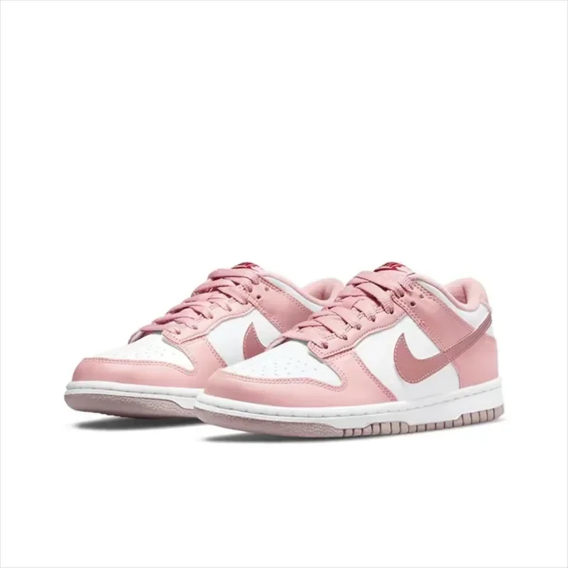 Nike Dunk Low Light Pink Daily Casual Women Skateboarding Shoes Non-slip Sports Sneakers DO6485-600