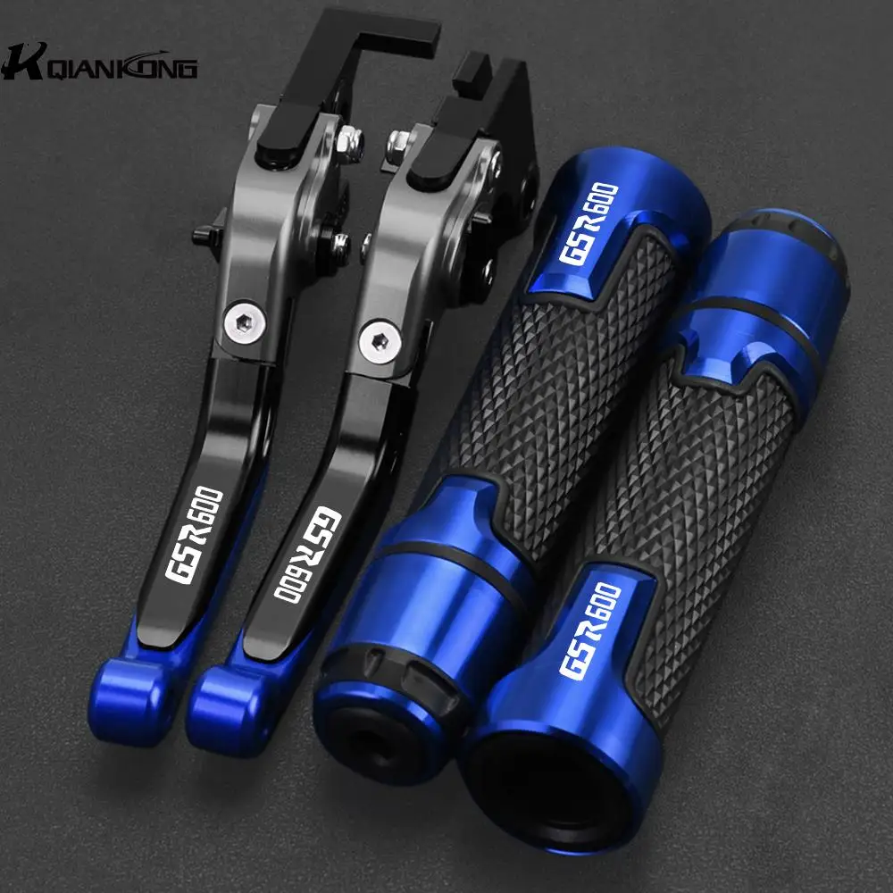 

GSR gsr 600 Motorcycle Adjustable Brake Clutch Lever Hand Grips Handlebar FOR Suzuki GSR600 2006-2011 2010 2009 2008 2007 gsr600