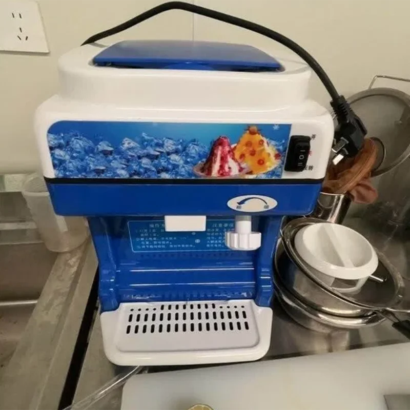 

Commercial High-power Ice Shredder Premium Shaved Ice Making Machine