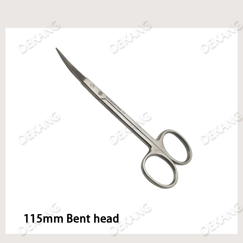 يتم استخدام مقص إزالة الخيوط ومقص اللثة من الفولاذ المقاوم للصدأ لجراحة الجفن المزدوج وشق الجفن.