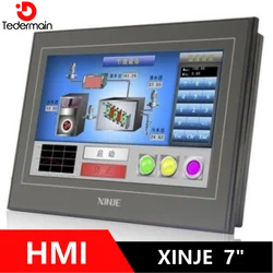 XINJE HMI 7-calowy TouchWin TG765S-MT TG765S-UT TG765S-ET TG765-XT ekran dotykowy HMI obsługuje 232/422/485/pamięć USB/Ethernet