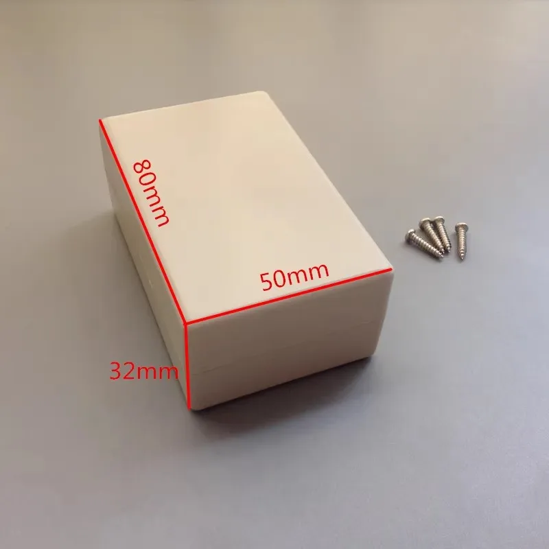 Receiver Protection Waterproof Case 80x50x32mm Plastic Sealed Box Remote Control Boat  Car