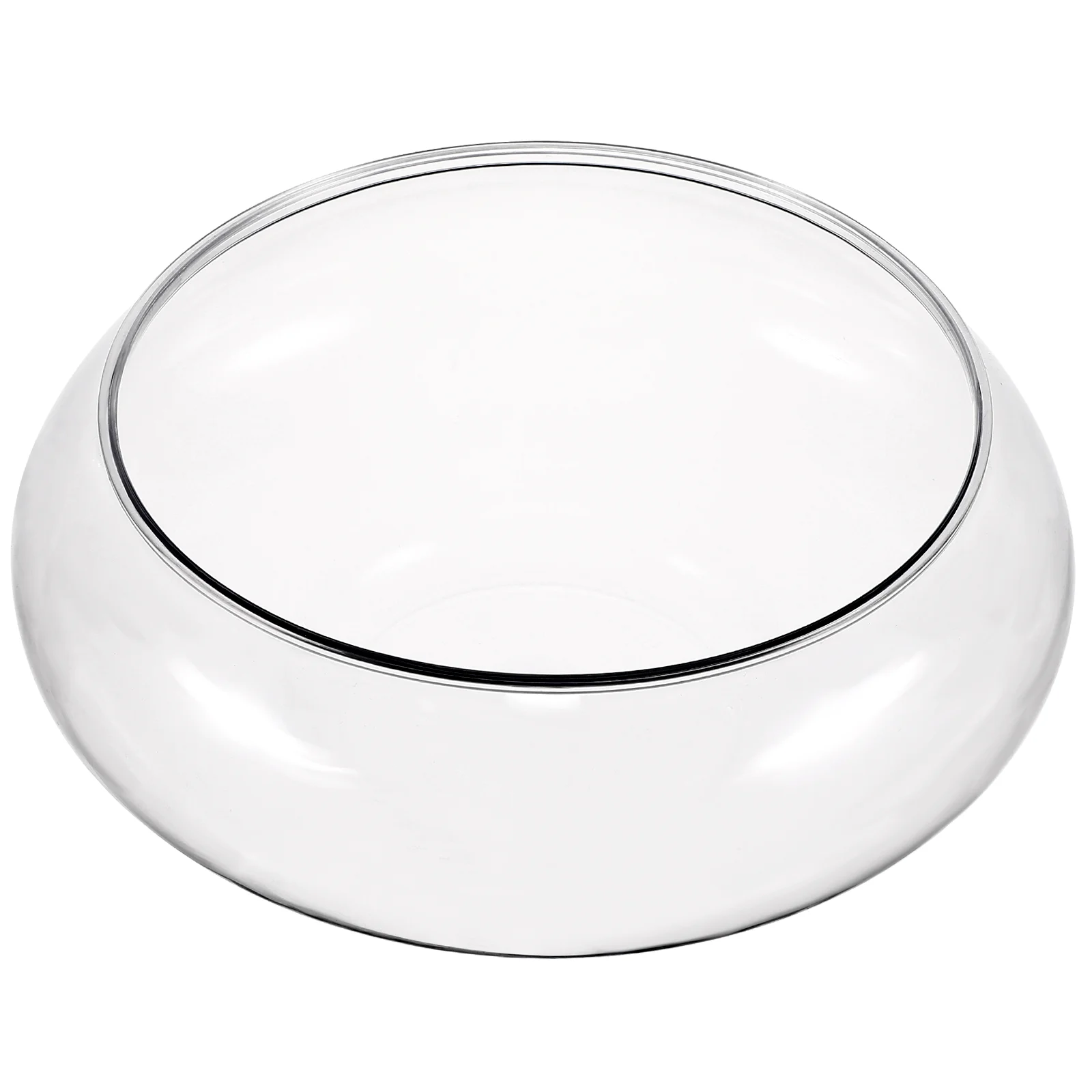 

2800Ml Plastic Aquarium Tank Transparent Desktop Fish Bowl for Home Decor Fine Workmanship Betta Tank Clear Small Goldfish