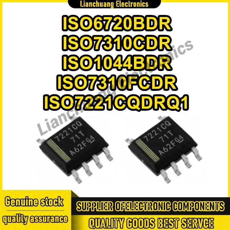 

ISO1044BDR ISO6720BDR ISO7310CDR ISO7310FCDR ISO7221CQDRQ1 ISO1044 ISO6720 ISO7310 ISO7221 ISO IC Chip SOP-8 100% New Original