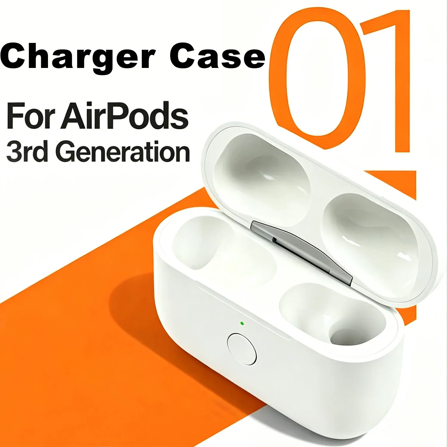 

Replacement Charging Box For Airpods 3 Bluetooth compatible Earphone Battery Charger Case With LED Indicator Light