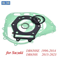 Motorcycle Complete Cylinder Head Overhaul Gasket Repair Pad Mat Set 11141-32E00 for Suzuki DR650SE 1996-2014 DR650S 2015-2023