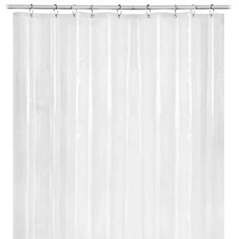 Transparent Shower Curtain Punching-Free Door Curtain Waterproof And Mildew-Proof Thickened Isolation Curtain