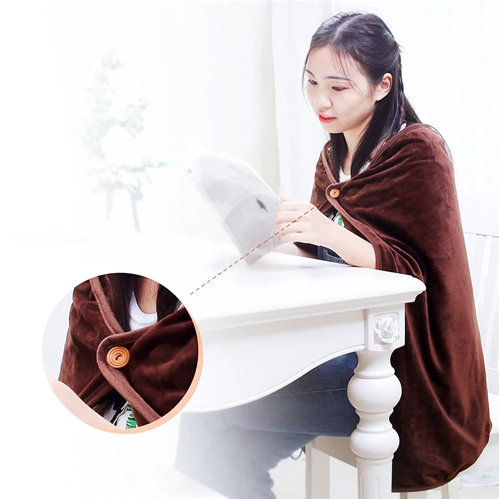 USB الشتاء بطانية تدفئة 70X100cm التدفئة الكهربائية الدافئة شال وسادة الاحماء غطاء كهربائي منصات الركبة المنزلية الدافئة