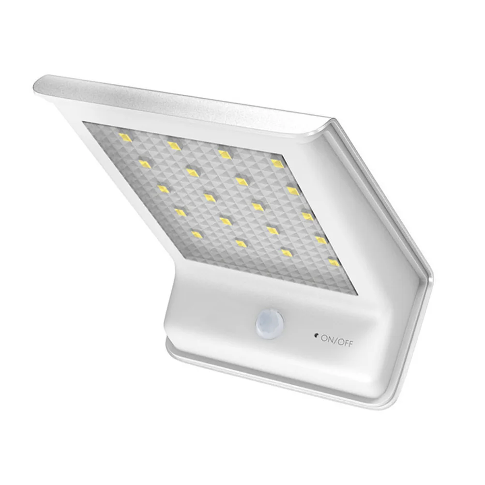 

20 LED Solar Human Sensor Wall Light Outdoor Motion Flood Lights for Porch Deck Fence Driveway Pathways Garden Patio Waterproof