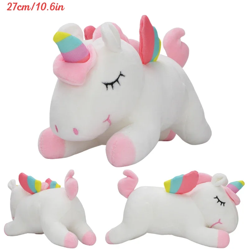 Unicorn Soft Plush Toys Cute Anime Stuffed Animal Lovely Unicorn Kawaii Sleeping Pillow Peluche Dolls Birthday Gifts for Kids