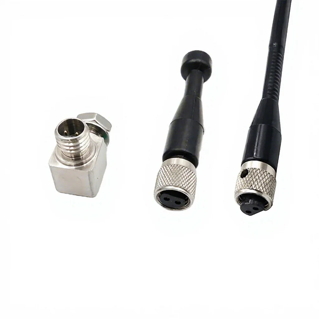 Right Angle Ultra Compact 2-Pin Dry Mate Underwater Power Connector 5A Bulkhead Receptacle Inline Plug Set