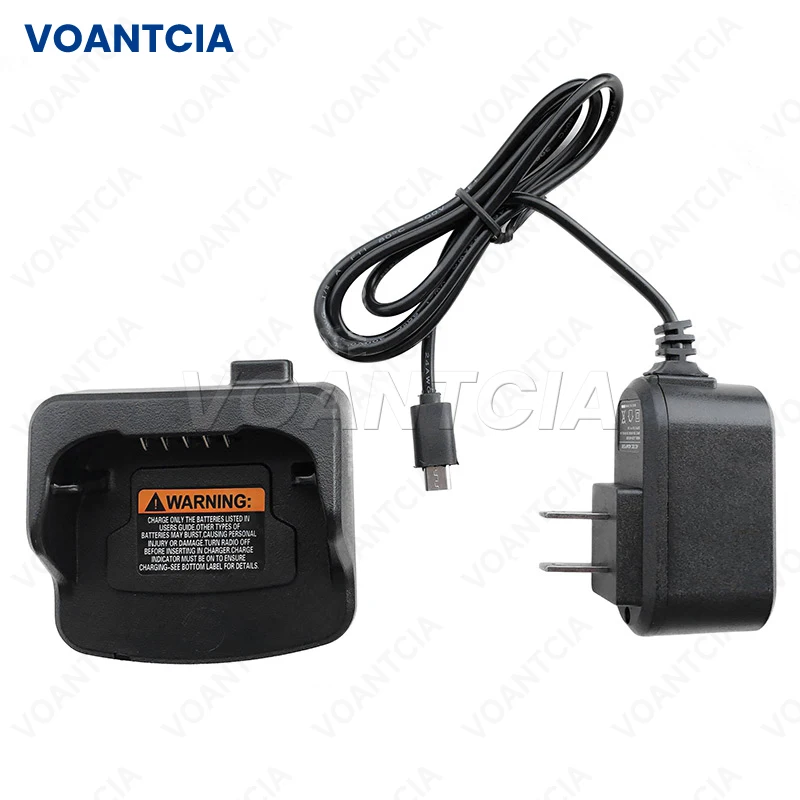 Battery Charger For MOTOROLA XT220 XT420 XT460 PMLN6383 PMLN6394 PMNN4434 PMNN4434AR PMNN4453 2-Way Radio Walkie Talkie