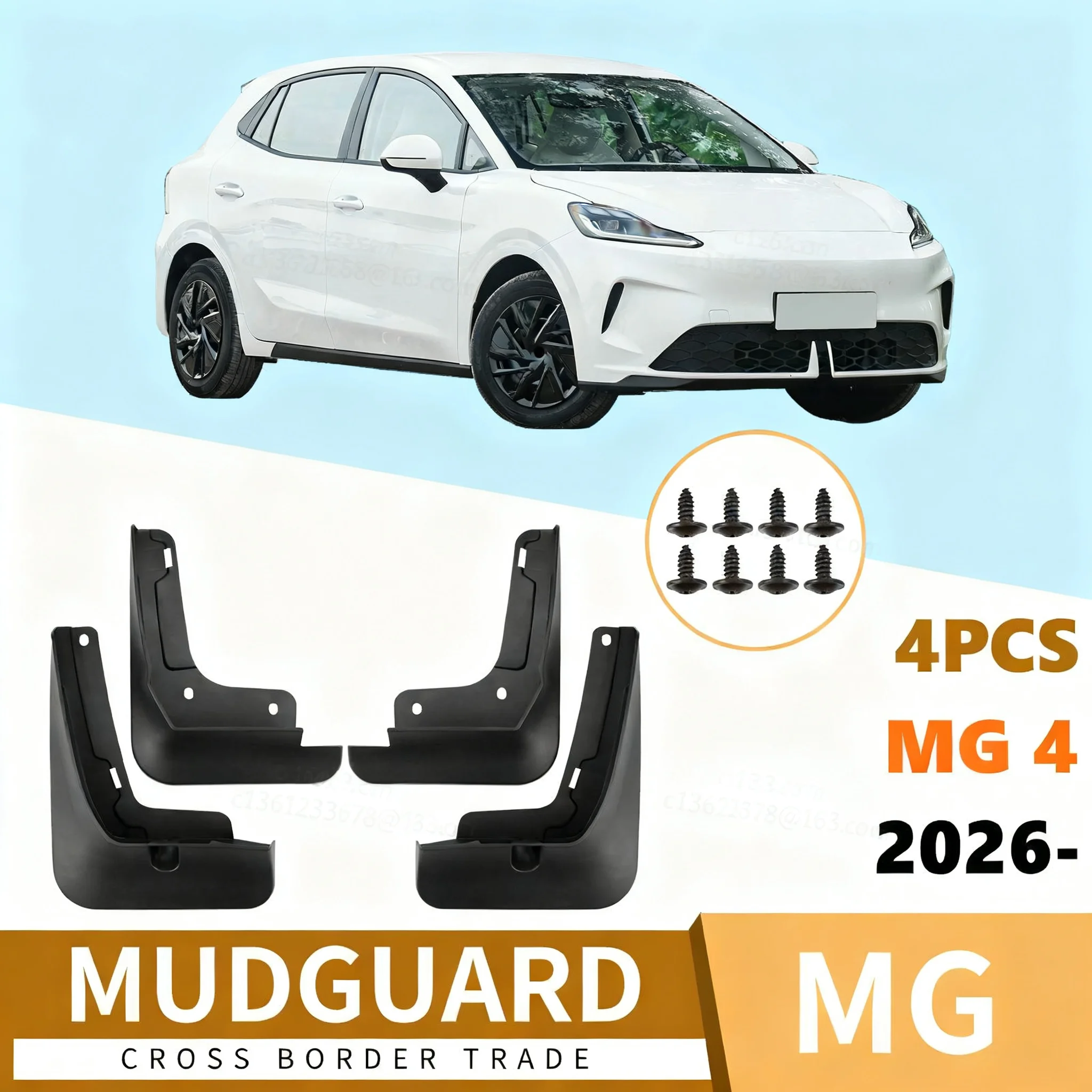 

Suitable for MG 4 2026 car front and rear tires, fenders, fenders and fenders modification suppliescar accessories