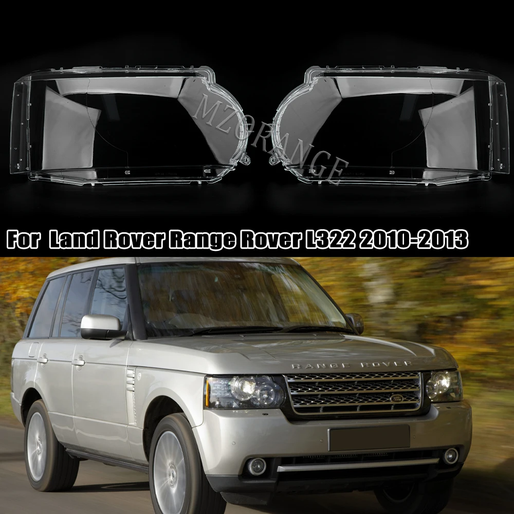 Headlight Lens Cover For Land Rover Range Rover L322 Vogue 2010 2011 2012 2013 Lampshade Headlights Covers Lamp Shade Lens Shell