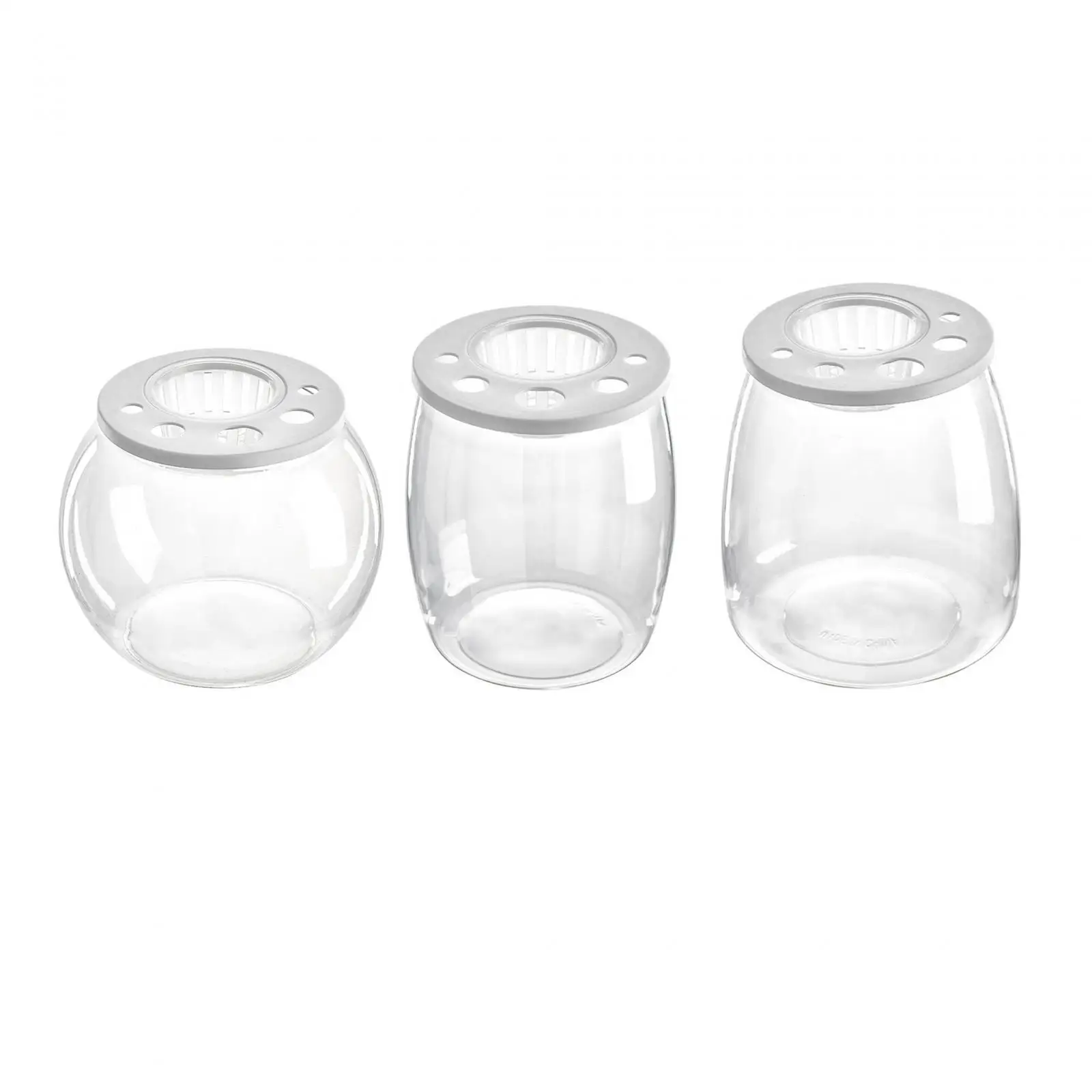 Fish Tank Desktop Clear Versatile Fish Bowl DIY Micro Landscape Aquarium for Office Drawing Room Home Farmhouse