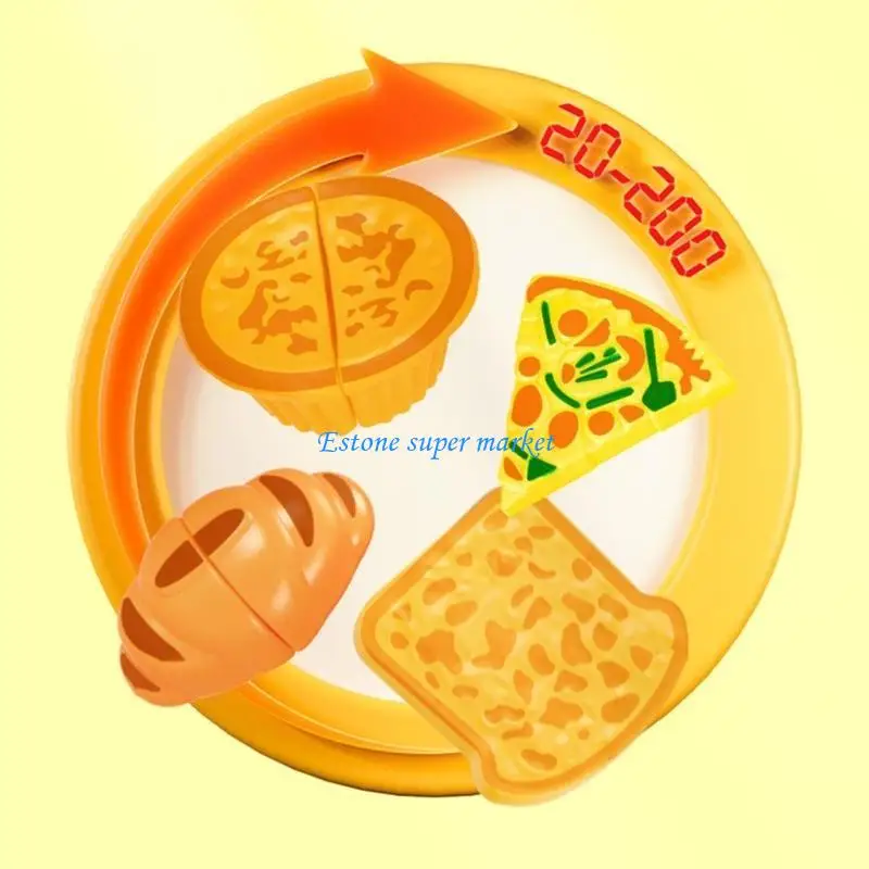 090b Air Fryer Fingt Chef Toy Education Music Kitchen Activity Kids Interactive Fine Motor Taking Toy