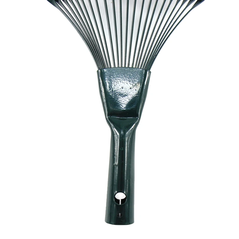 Garden Rake for Head Hand Fan Leaf Rake Professional Gardening Tool 22 Teeth Ste Dropship