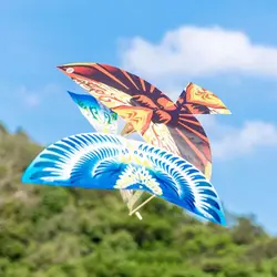 New Flying Birds Kite Elastic Rubber Band Powered Flying Birds Kite Funny Kids Toy Gift Outdoor Sports 10PCS Random Color