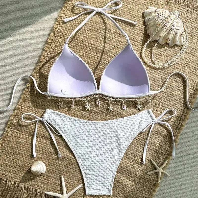 Zomer sexy bikini's effen vrouwen badmode vrouwelijk badpak voor zwemkleding badpakken Braziliaanse bikini set strandkleding zwembadbader