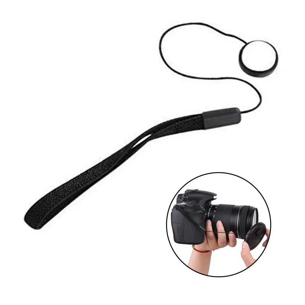 1/5/10Pcs Lens Cover Anti-lost Rope DSLR SLR Camera Anti-Lost Lens Cover Safety Rope Camera Photo Accessories Consumer Electroni