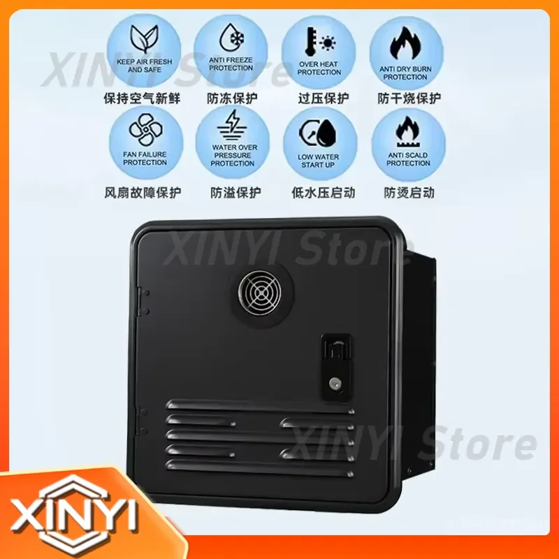 RV Tankless Gas Water Heater 55000 BTU for Propane Instant Hot Water Heater
