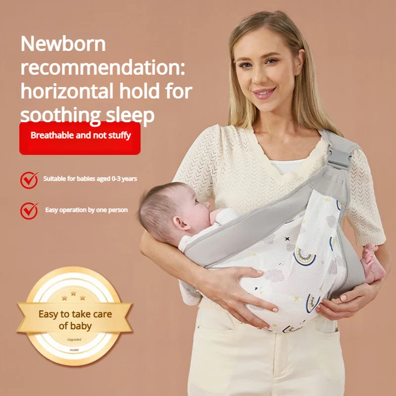 

Baby Carrier for Newborns, Front-Hold Horizontal Hold, Hands-Free Baby Carrier for Easy Outings,Baby care