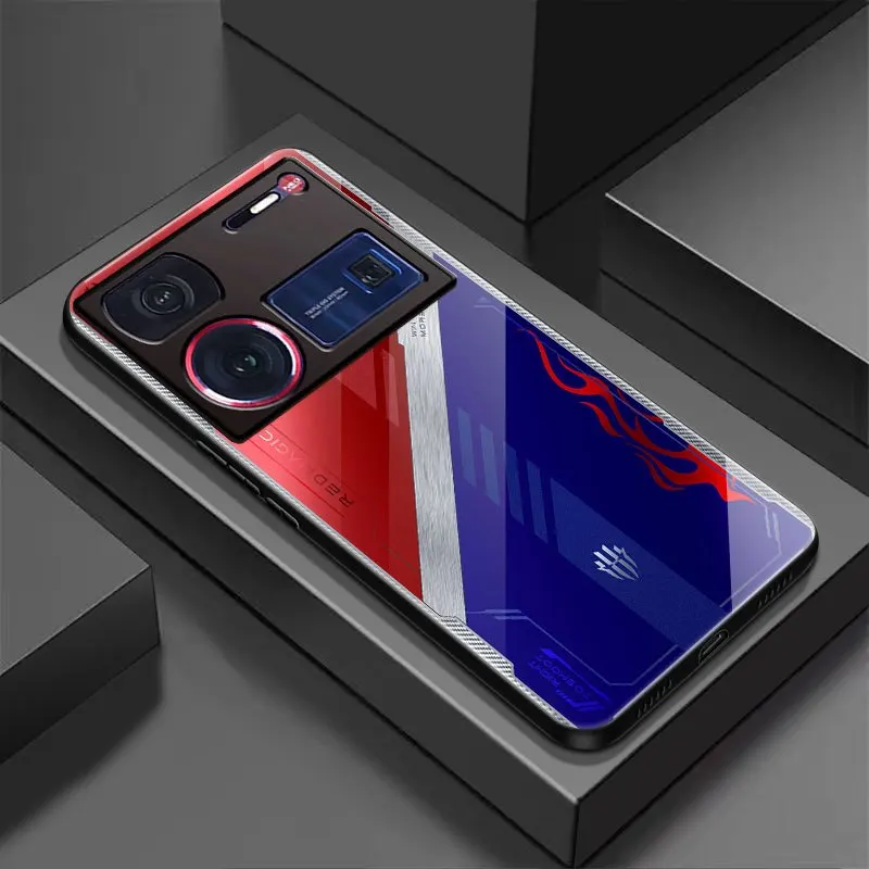 For Nubia Z60 Ultra Case Full Protected Glass Phone Case For Nubia Z60Ultra Glass ShockProof Cover For Nubia Z 60 Ultra 5G Coque