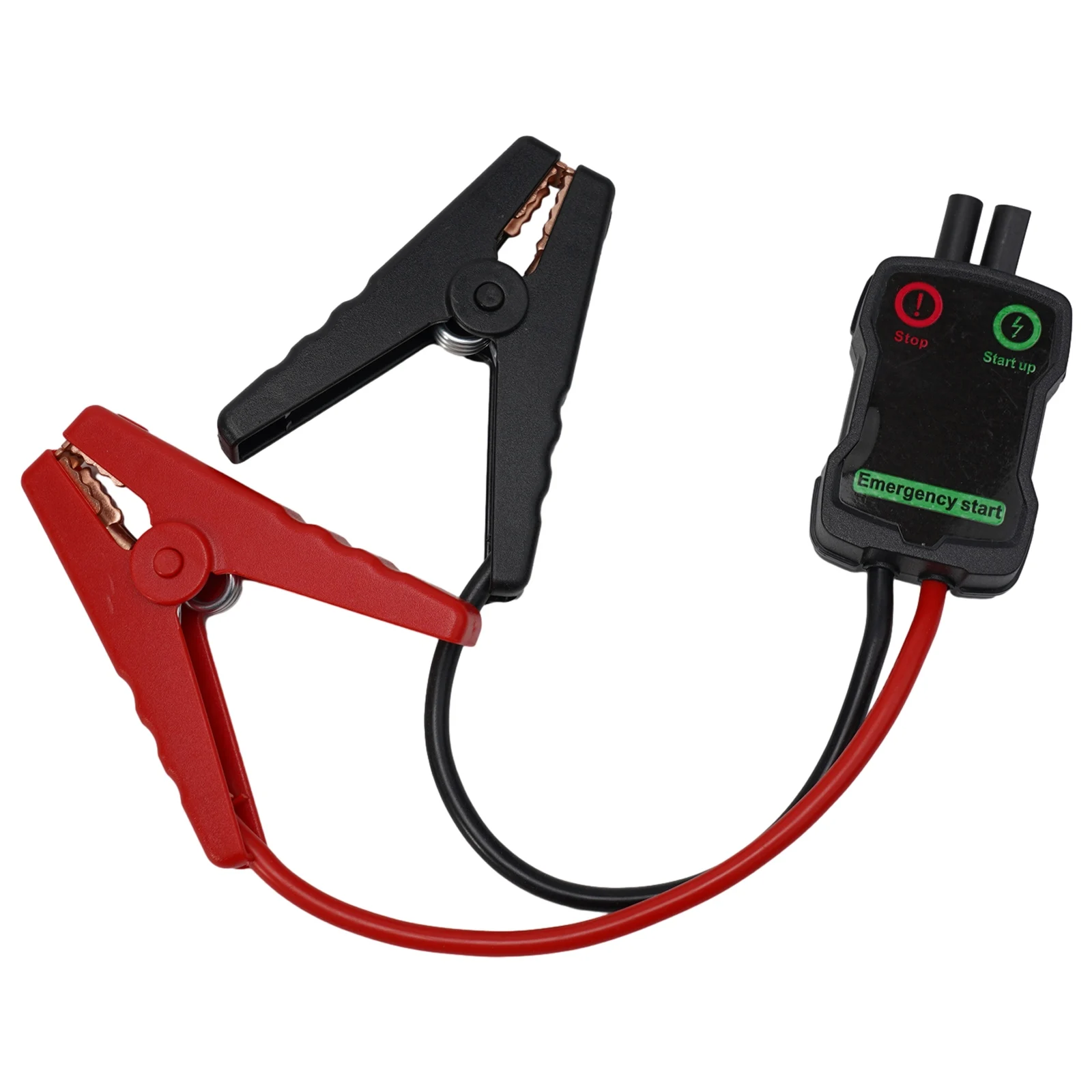 Braçadeira de partida para carro, 12v, portátil, ferramenta para carro, mini jump starter, braçadeira de cabo inteligente b8 nenhum
