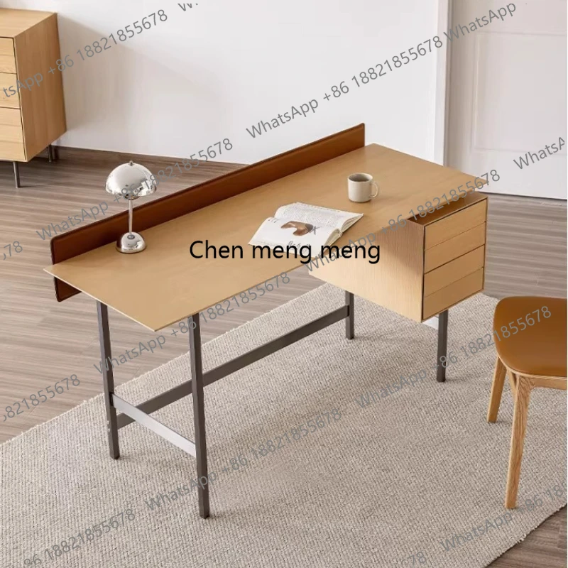 Modern Computer Office Desk Minimalist Multifunctional European Office Desk Reception Standing