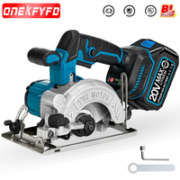 5 Inch 125MM Brushless Electric Rechargeable Circular Saw High Power Tool Cordless Metal Cutting Machine for Makita 18V Battery