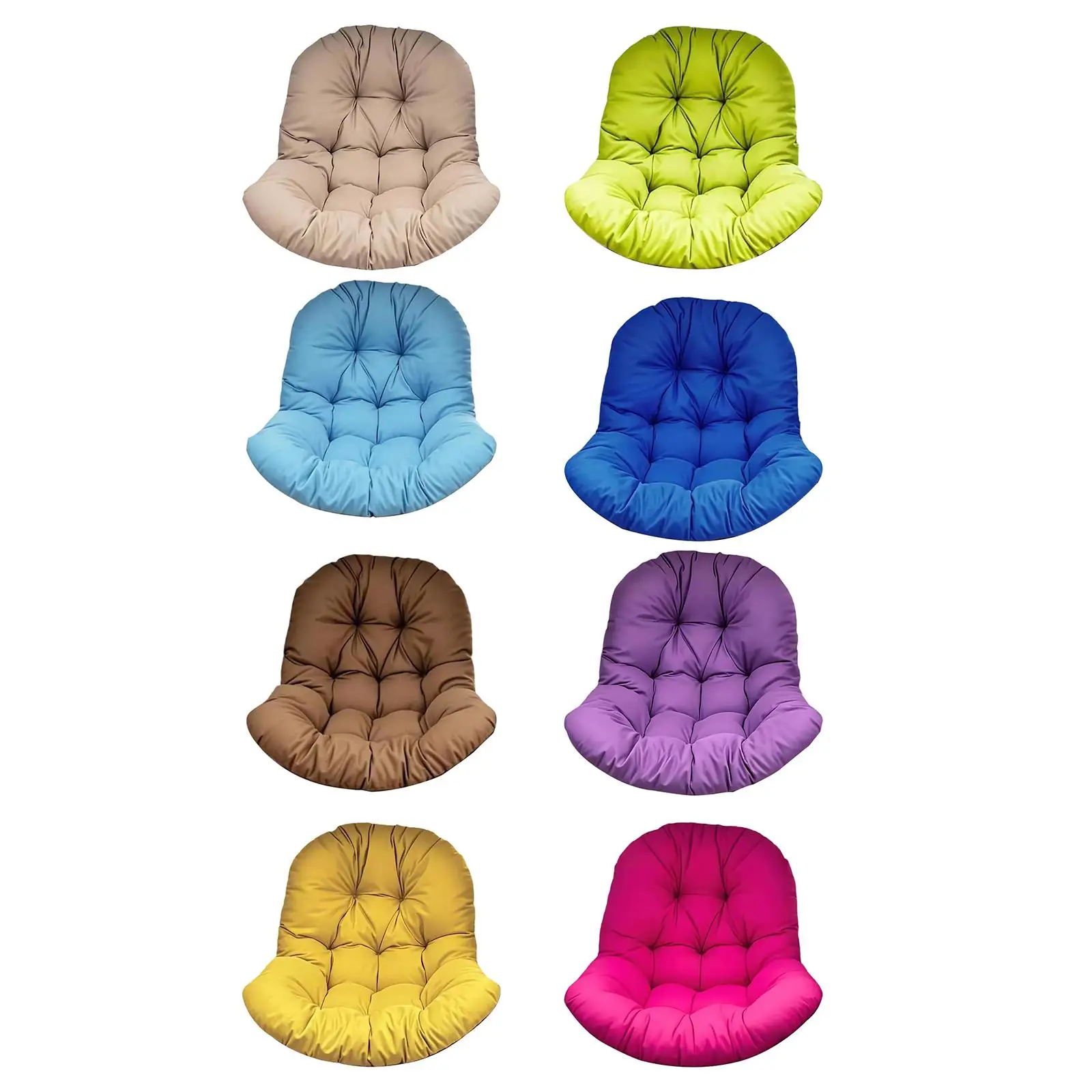 Thicken Hammock Swing Chair Pad Garden Lounger Cushion for Indoor Outdoor Balcony Porch Furniture