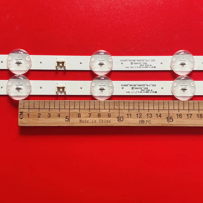 

New Original LED Strip For 32LK510PLD 32LJ510B 32LJ510U HC320DXN-ABSL1-A142 SSC_32LJ61_HD_8LED 32LC510U SSC_32LM63 32LK615BPSB