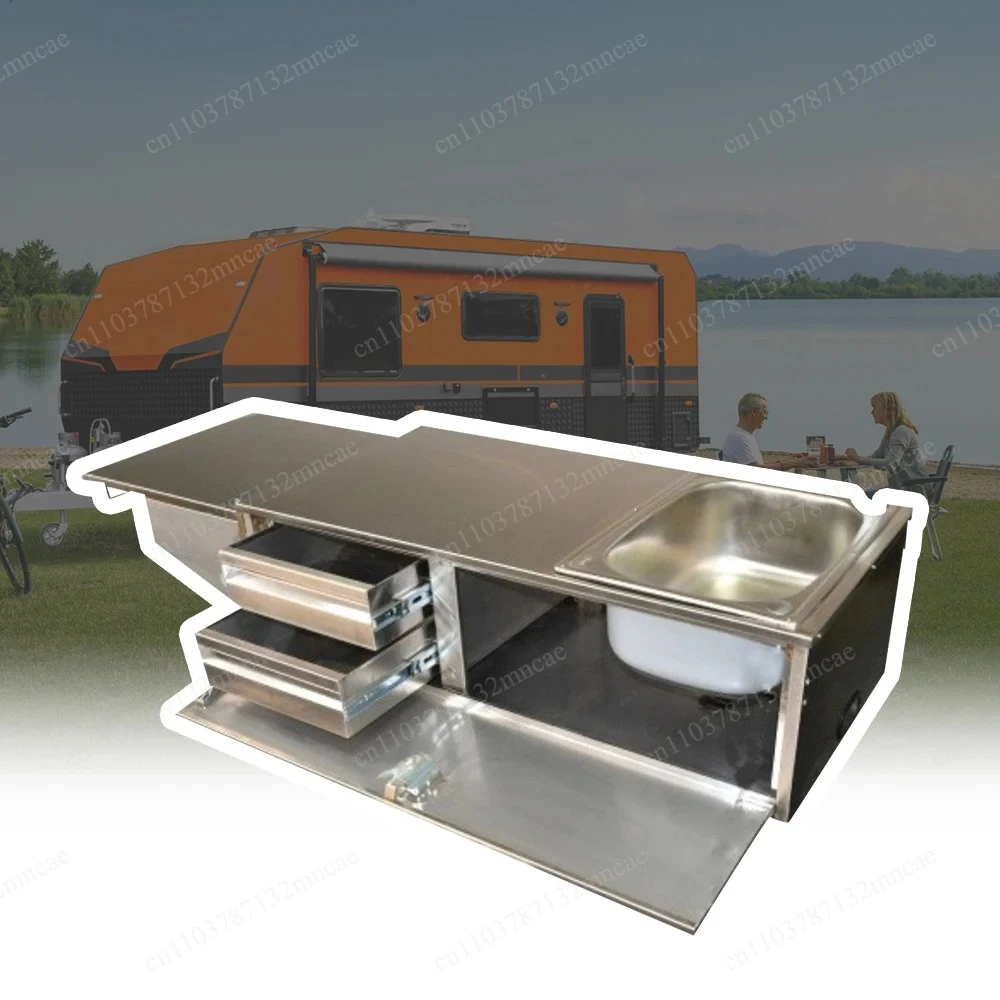 Steel Stainless Steel Aluminum Manual Control Customizable Kitchen Trailer Accessories RV Waterproof RV Awning